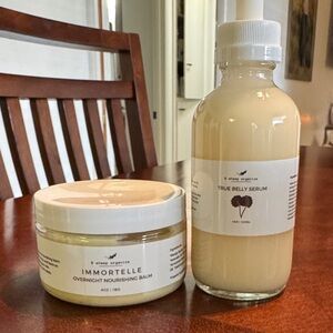 8 Sheep Organics set-Belly serum & nourishing balm